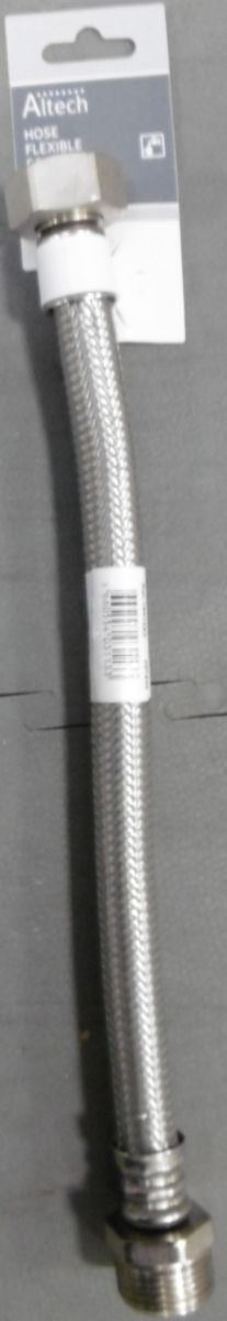 Flexible sanitaire mâle-femelle 12x17 dn8 longueur 300mm, altech, réf : 207235. disponible abidjan cote d'ivoire.