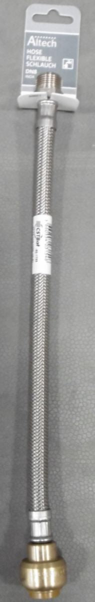 Flexible sanitaire taqtite 12 mâle 12x17 dn8 longueur 300mm, altech, réf : 207227. disponible abidjan cote d'ivoire.