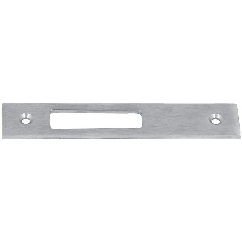 Gâche haute ou basse inox plate en 134 x 24 x 3 mm pour serrure multiblindo. disponible abidjan cote d'ivoire.