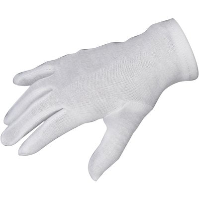 Gant coton blanc cousu t7. disponible abidjan cote d'ivoire.