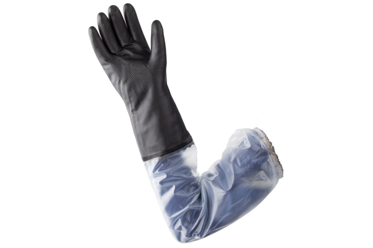 Gants chimique pvc longue manchette taille 10 débouchage et produits chimiques, réf. disponible abidjan cote d'ivoire.