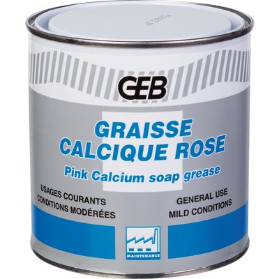 Graisse calcique rose geb 600g. disponible abidjan cote d'ivoire.