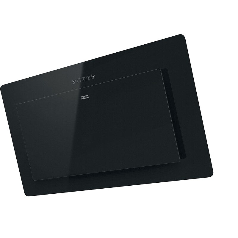 Hotte inclinée néo en verre - finition noir - largeur 600 mm. disponible abidjan cote d'ivoire.