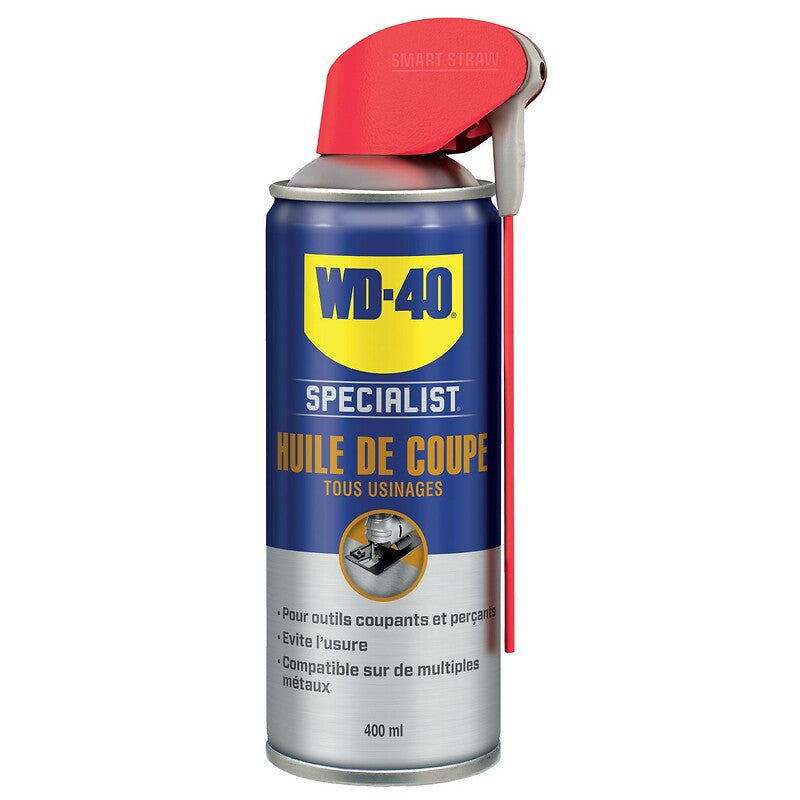 Huile de coupe wd-40 specialist 400ml net. disponible abidjan cote d'ivoire.