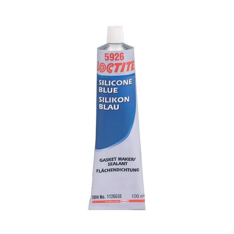 Joint mastic silicone bleu loctite 5926 en tube de 100 ml. disponible abidjan cote d'ivoire.