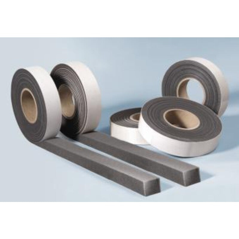 Joint mousse polyuréthane imprégnée 600 pa classe 1 mi 2408 x2 une face adhésive 20 mm x 15m étanchéité 3/7mm. disponible abidjan cote d'ivoire.