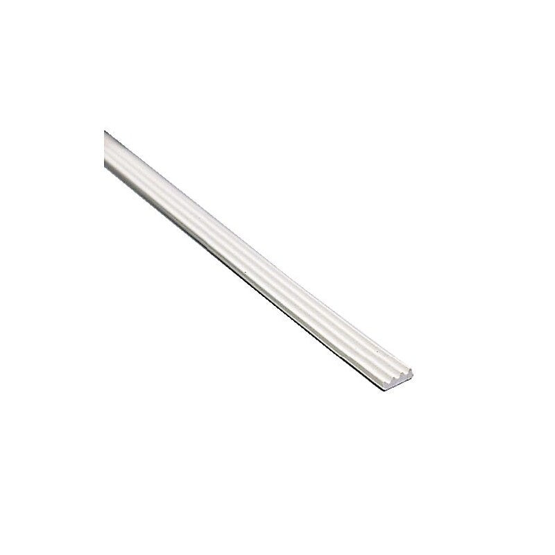 Joints caoutchouc nervurés - espaces faibles - type k coloris blanc longueur 15 m. disponible abidjan cote d'ivoire.