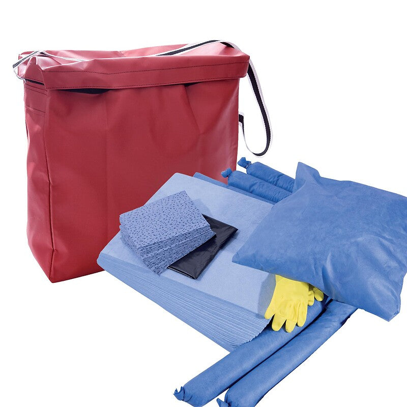 Kit absorbant d'intervention d'urgence kit hydrocarbures. disponible abidjan cote d'ivoire.