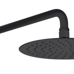 Kit alterna douche de tête diamètre 250 mm et bras de douche 350 mm finition noire. disponible abidjan cote d'ivoire.