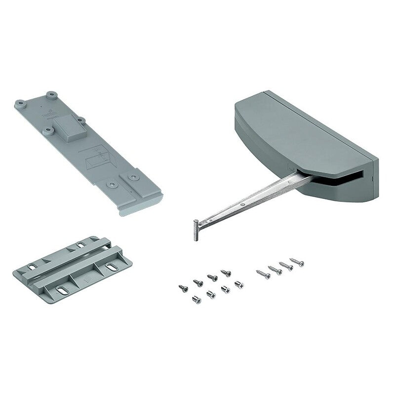 Kit boitier push to move pour ferrure wing line l et s - force lourd - finition gris - ferrage à droite. disponible abidjan cote d'ivoire.