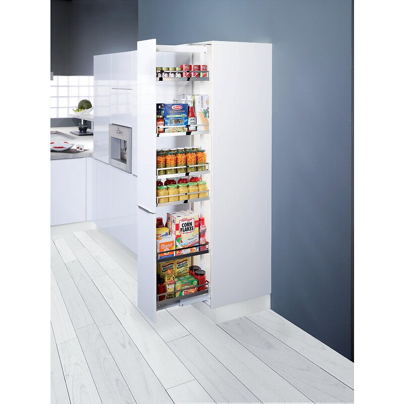 Kit complet dispensa 90 - arena classic - 5 étagères - hauteur 1600/2000 mm - largeur 400 mm - finition blanc icewhite. disponible abidjan cote d'ivoire.