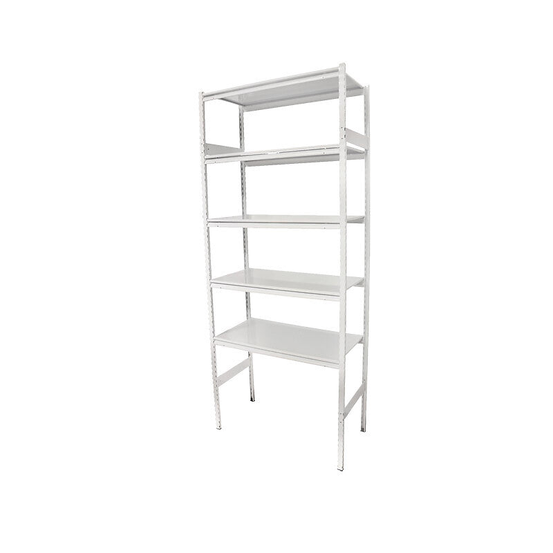 Kit de base 4 plateaux clip'top - charge 120 kg par plateau - h2000 x l800 x p 400 mm - blanc neige. disponible abidjan cote d'ivoire.