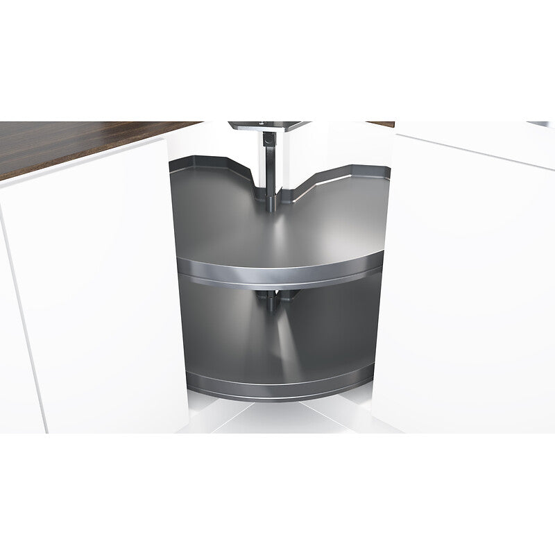 Kit de ferrure pour élément d'angle revo 90° pure - 2 étagères arena pure - finition anthracite. disponible abidjan cote d'ivoire.