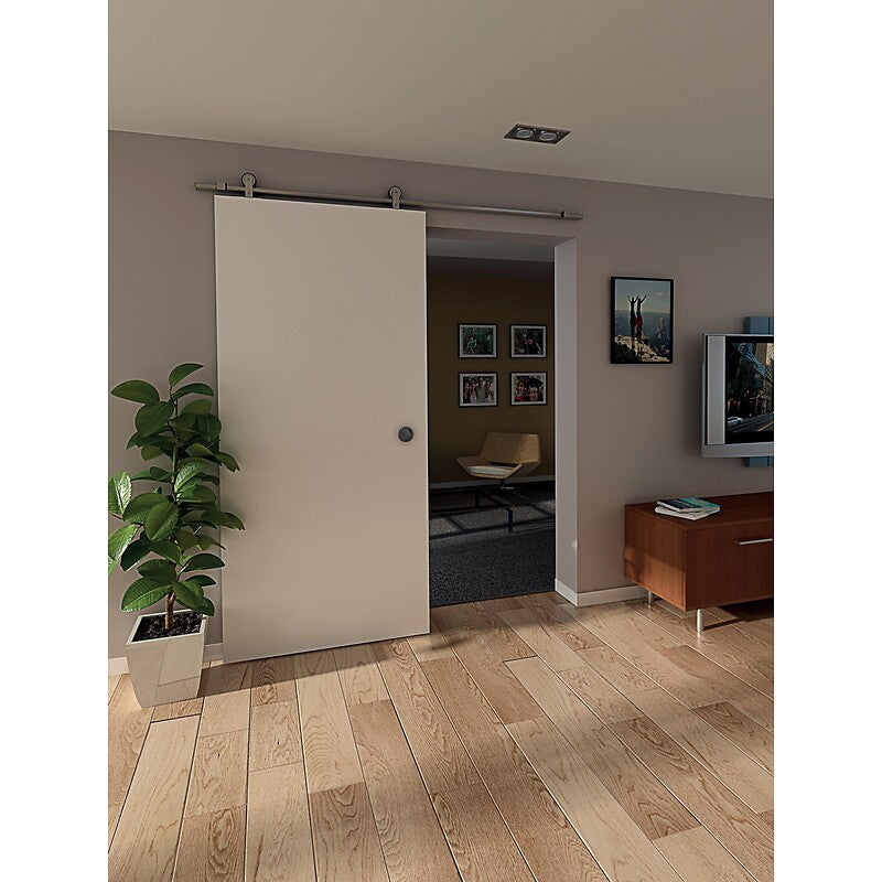 Kit de ferrures pour porte jusqu'à 930 mm - vantail 80 kg finition laqué noir - série visitop alu. disponible abidjan cote d'ivoire.