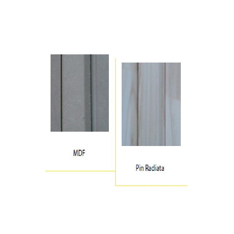 Kit de finition en mdf pour porte bois - 1000 x 2150 x 21 mm. disponible abidjan cote d'ivoire.