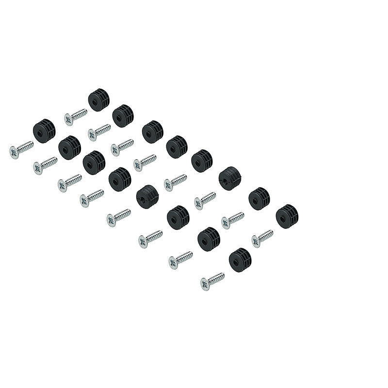 Kit de visserie pour porte fine topline l - pour porte épaisseur de 10 à 12 mm. disponible abidjan cote d'ivoire.