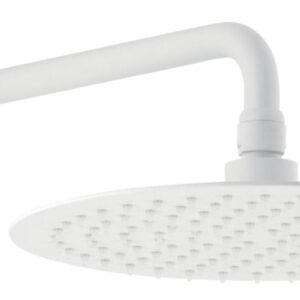 Kit douche de tête diamètre alterna 250 mm et bras de douche 350 mm finition blanche. disponible abidjan cote d'ivoire.