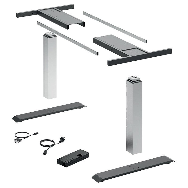 Kit pieds électromotorisé legadrive basic - finition argent. disponible abidjan cote d'ivoire.