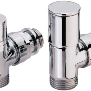 Kit robinet radiateur manuel design chromé alterna. disponible abidjan cote d'ivoire.