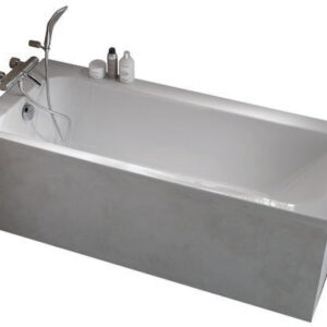 L - baignoire jacob delafon 170x75cm plage a gauche e6d019-00. disponible abidjan cote d'ivoire.