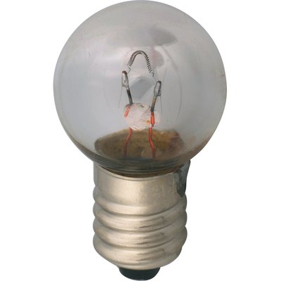 Lampe culot e10 - 6 v - 0,90 a - 5,5 w - pour blocs autonomes d'éclairage de sécurité - ref. disponible abidjan cote d'ivoire.