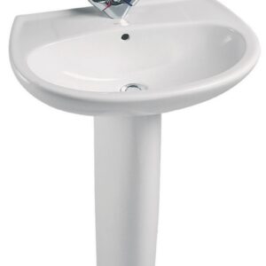 Lavabo jacob delafon brive2 50cm blanc en filet réf e1345f00, avec ou sans colonne de lavabo. disponible abidjan cote d'ivoire.