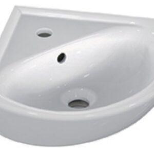 Lave-mains d'angle porcher ulysse 34 cm blanc réf. disponible abidjan cote d'ivoire.