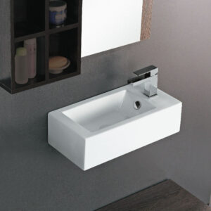 Lave-mains domino gain de place 50 x 25,5 cm. disponible abidjan cote d'ivoire.