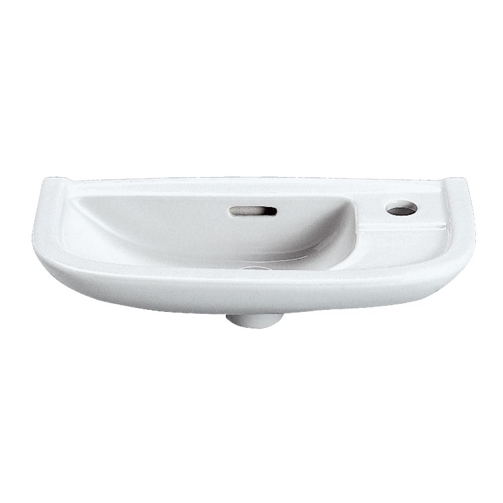 Lave-mains linea lg : 50 cm céramique blanc réf. disponible abidjan cote d'ivoire.