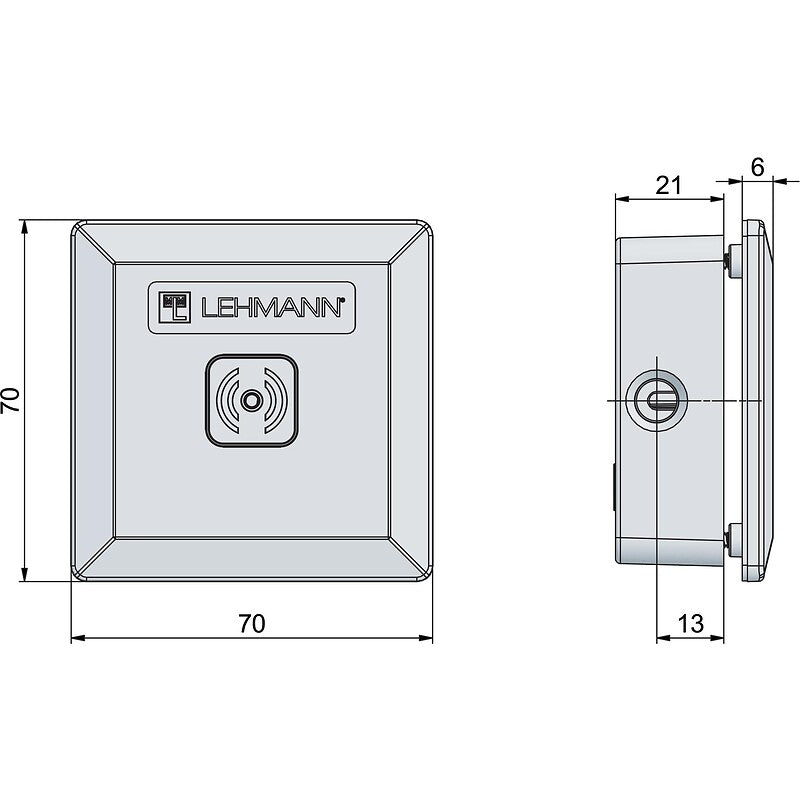 Lecteur avant pour casier métalliques captura. disponible abidjan cote d'ivoire.