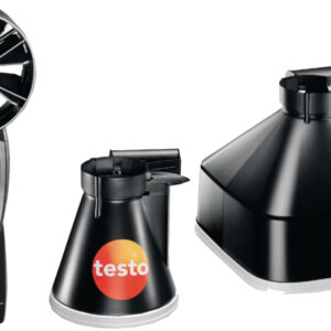 Lot anémomètre testo 417 + 2 cônes mesure de débit de vmc réf 0563 4171. disponible abidjan cote d'ivoire.