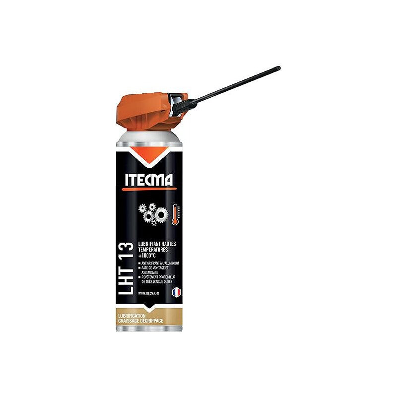 Lubrifiant anticorrosion haute température-haute pression lht 13 carton de 6 aérosols de 500 net ml. disponible abidjan cote d'ivoire.