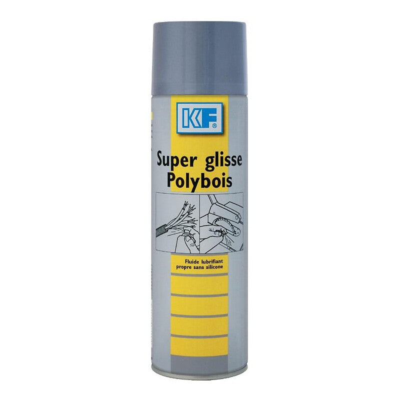 Lubrifiant super glisse poly-bois, aérosol de 400 ml net. disponible abidjan cote d'ivoire.