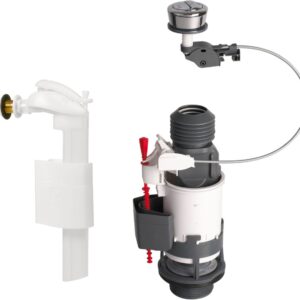 Mécanisme complet altech duo+ à double chasse à câble avec robinet flotteur, réf. disponible abidjan cote d'ivoire.