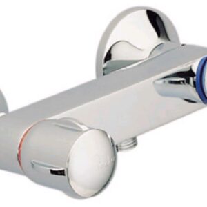 Mélangeur de douche mural ulysse c sans raccord ni rosace, têtes 15 x 21 à clapet guidé, chromé réf. disponible abidjan cote d'ivoire.