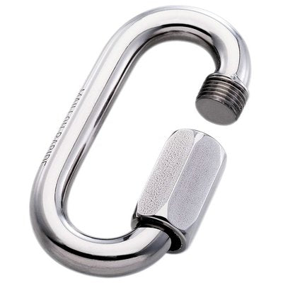 Maillon rapide zingue 5mm /10. disponible abidjan cote d'ivoire.