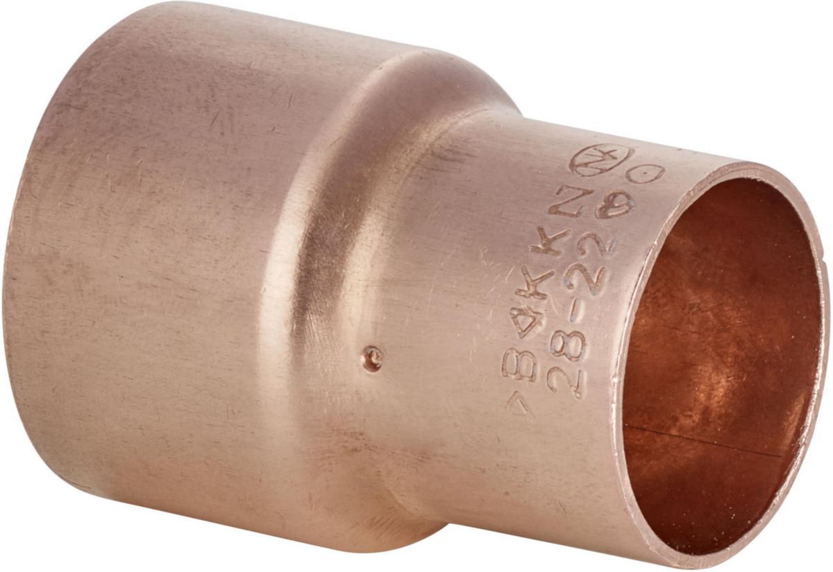 Manchon cuivre 5240 réduit femelle femelle d 28/14 altech (sachet de deux éléments), réf : alt02ef52402814. disponible abidjan cote d'ivoire.