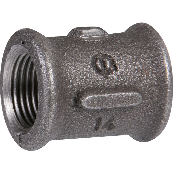 Manchon n° 270 fonte malléable noir diamètre : 50x60 réf. disponible abidjan cote d'ivoire.