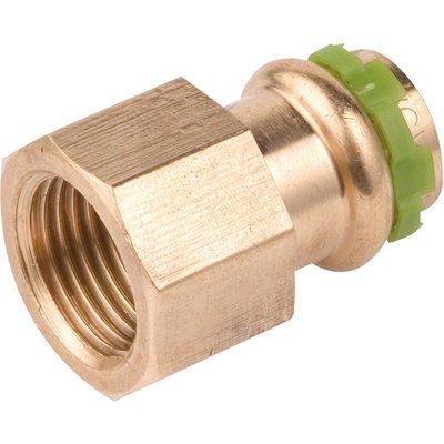 Manchon sp4270g femelle à visser - femelle à sertir d42 40x49 pour tube cuivre réf 4270gvw42112. disponible abidjan cote d'ivoire.