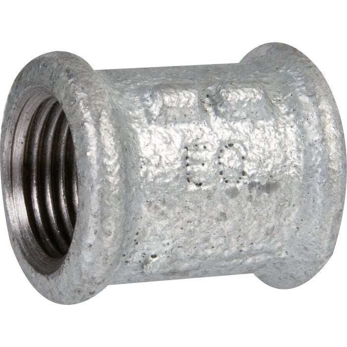 Manchon taraudage droite/gauche n° 271 fonte malléable galvanisé diamètre : 33x42 réf. disponible abidjan cote d'ivoire.