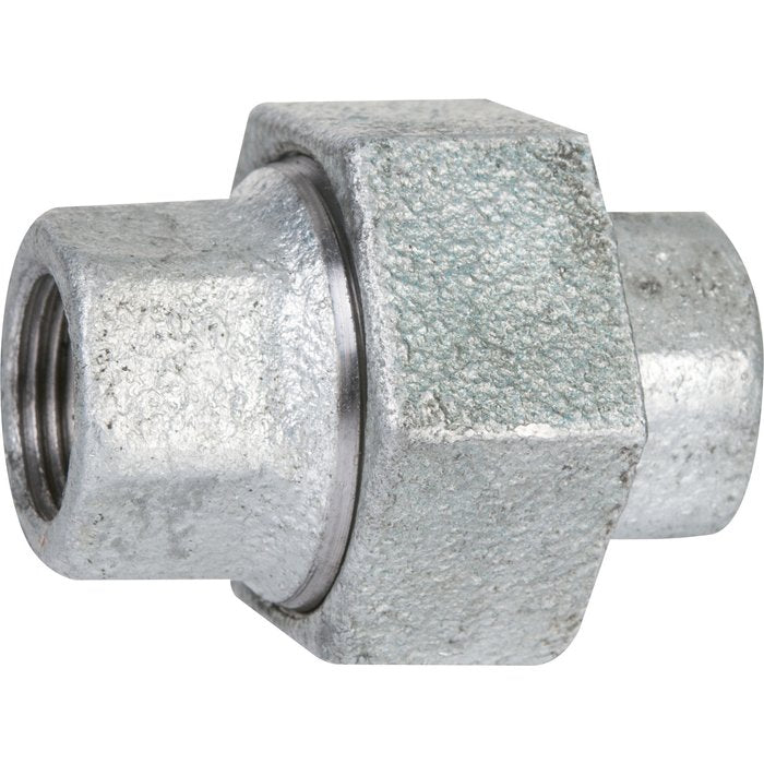 Manchon union à joint conique n 340 fonte malléable galvanisé femelle femelle diamètre : 15x21 réf. disponible abidjan cote d'ivoire.