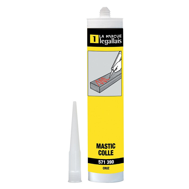 Mastic-colle polymère hybride cruz cartouche de 290 ml. disponible abidjan cote d'ivoire.
