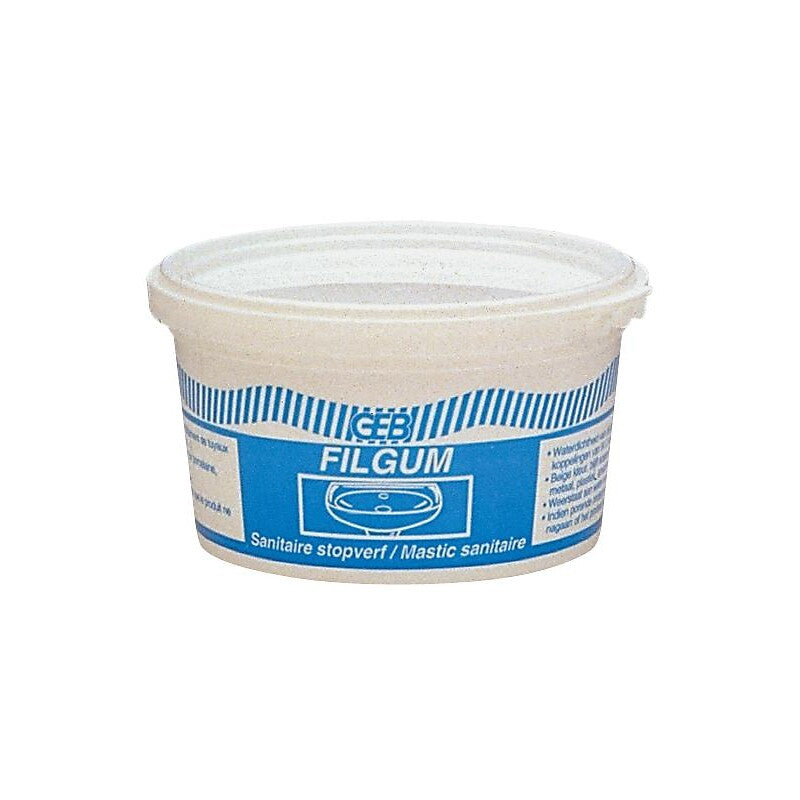 Mastic sanitaire filgum pot de 500 grammes. disponible abidjan cote d'ivoire.