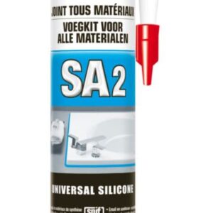 Mastic silicone sanitaire tous supports translucide rubson sa 2 cartouche 280 ml. disponible abidjan cote d'ivoire.