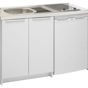 Meuble bas classik 140 cm 2 portes avec niche pour réfrigérateur 55 cm. disponible abidjan cote d'ivoire.