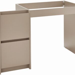 Meuble bas moderna urban pmr 120 cm 2 tiroirs, argile, réf. disponible abidjan cote d'ivoire.