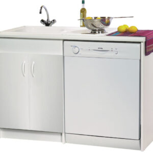 Meuble lav'vaisselle : sous évier l77cm 2 portes + joue. disponible abidjan cote d'ivoire.