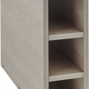 Meuble niche moderna urban pmr 15 cm 3 bouteilles,orme gris. disponible abidjan cote d'ivoire.