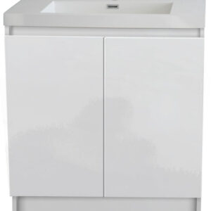 Meuble primeo 80 cm au sol 2 portes blanc. disponible abidjan cote d'ivoire.
