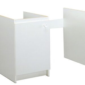 Meuble sous évier primo moderna 1 porte 120 cm avec niche, réf. disponible abidjan cote d'ivoire.